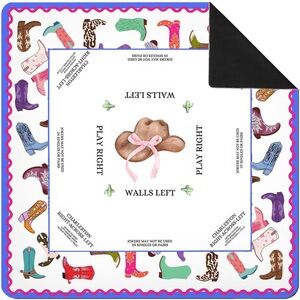 Western Cowboy Mahjong Mat – Nashville Edition